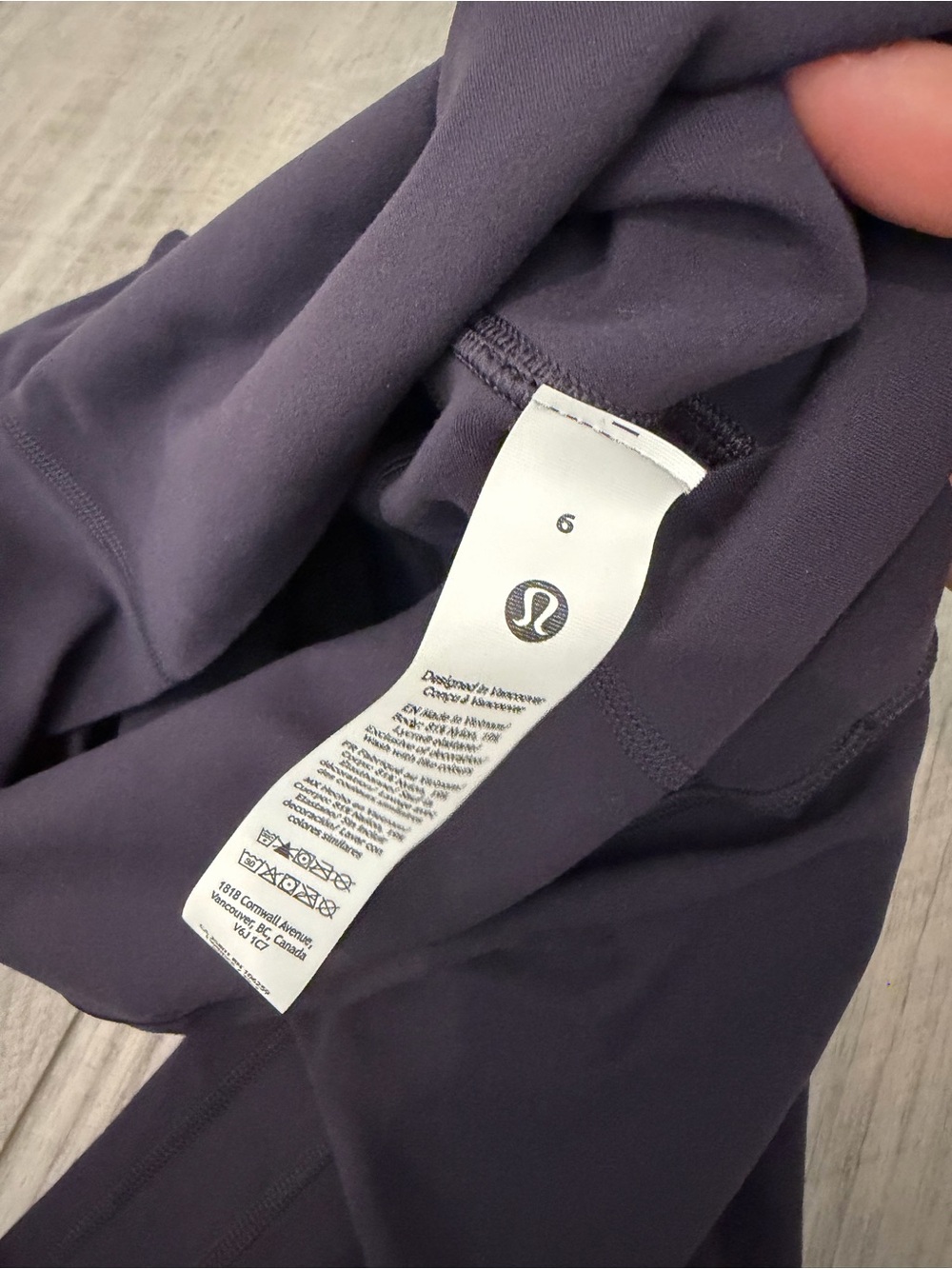Lululemon Align No Line High Rise Leggings 25” Atmospheric Purple 6 Sold Out - Picture 6 of 7